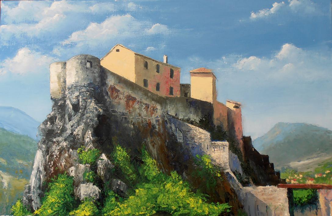 Die Zitadelle von Corte